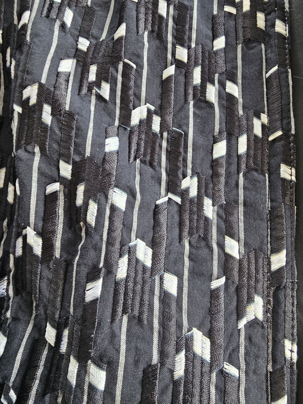 Jones New York Black & White Patterned Jacket Size 18 - Picture 3 of 8